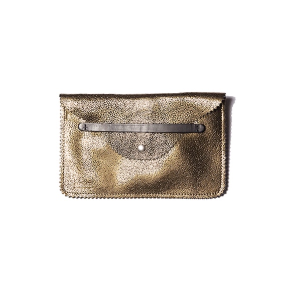 Jack Gomme / Jour C Clutch Wallet Gold Modore - Picture 1 of 8